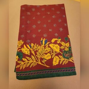 NWOP VTG Williams-Sonoma Provence Tablecloth 54" Square